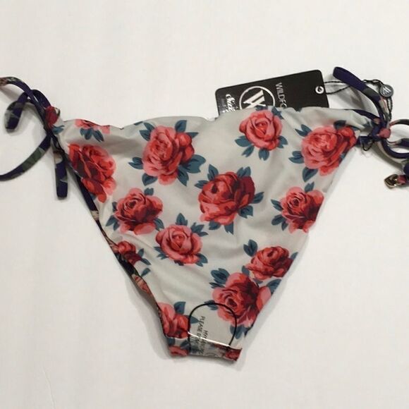 WILDFOX Gypsy Rose string bikini bottoms. NWT - Picture 5 of 6